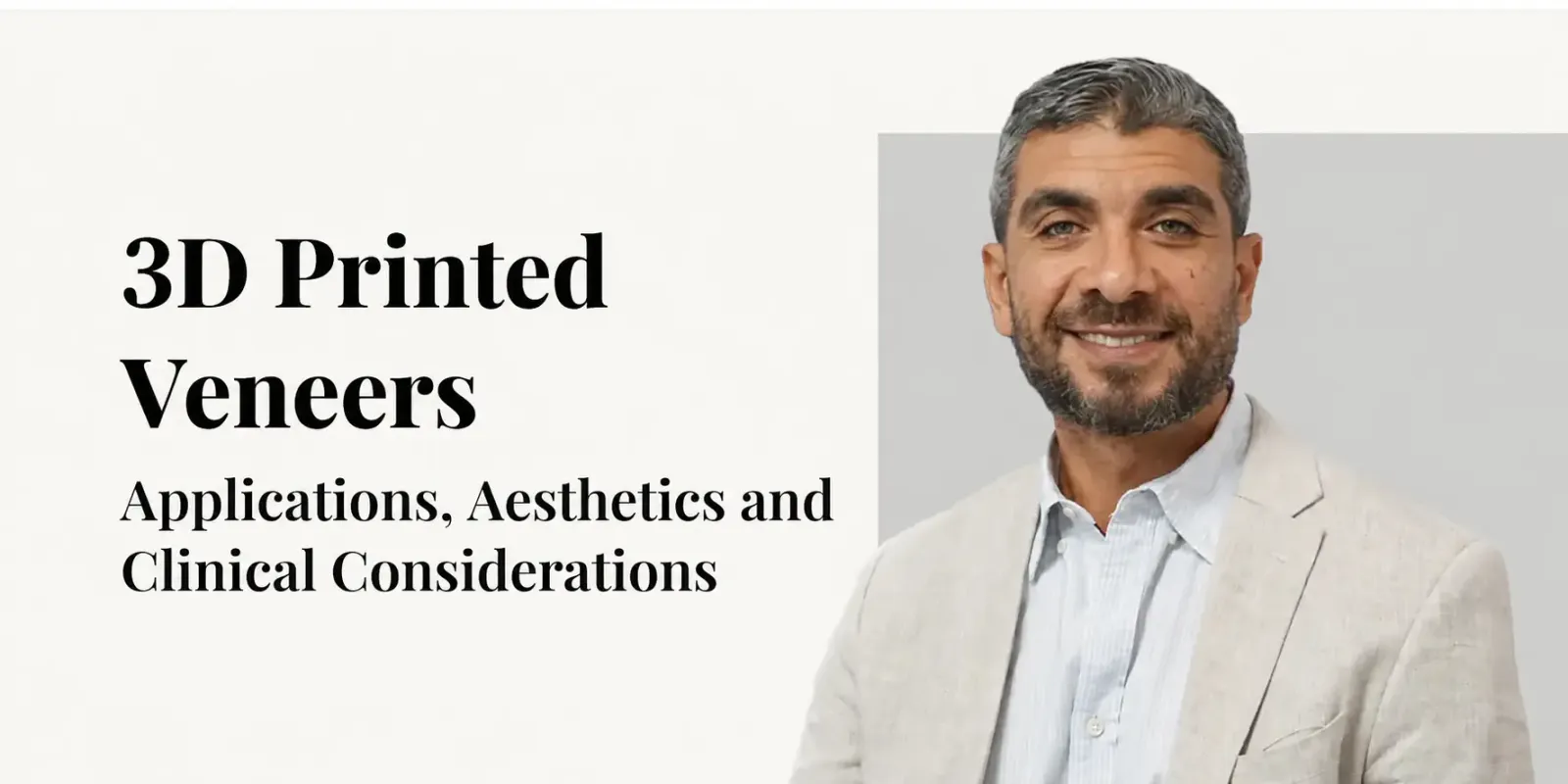 3D Printed Veneers